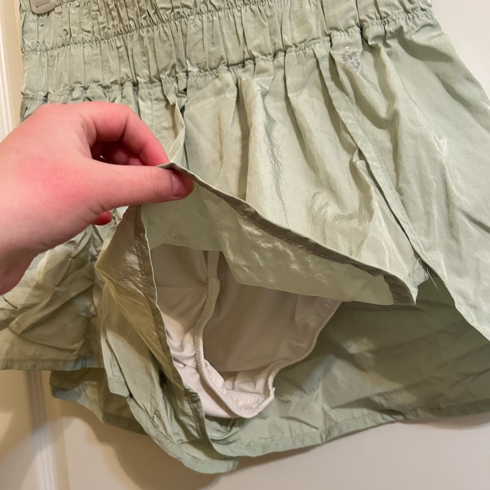 Free People Movement: The Way Home Women’s mint green Shorts - Picture 5 of 7